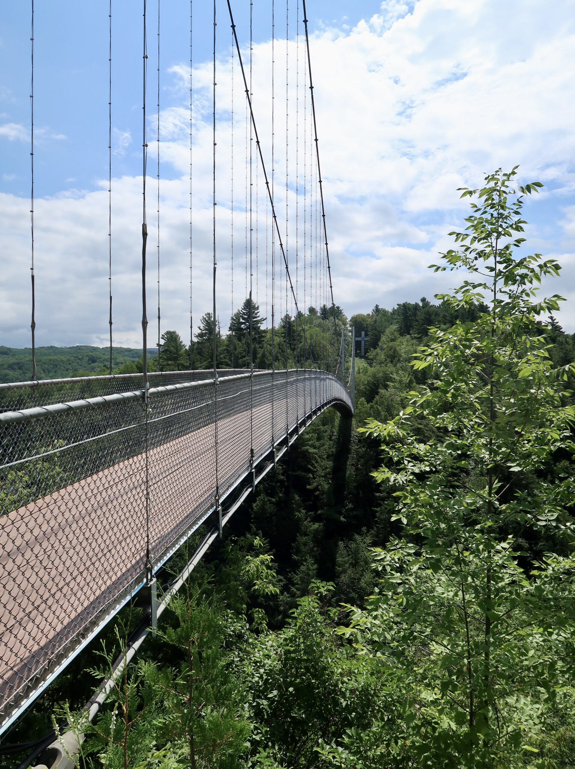 Hängebrücke von Coaticook