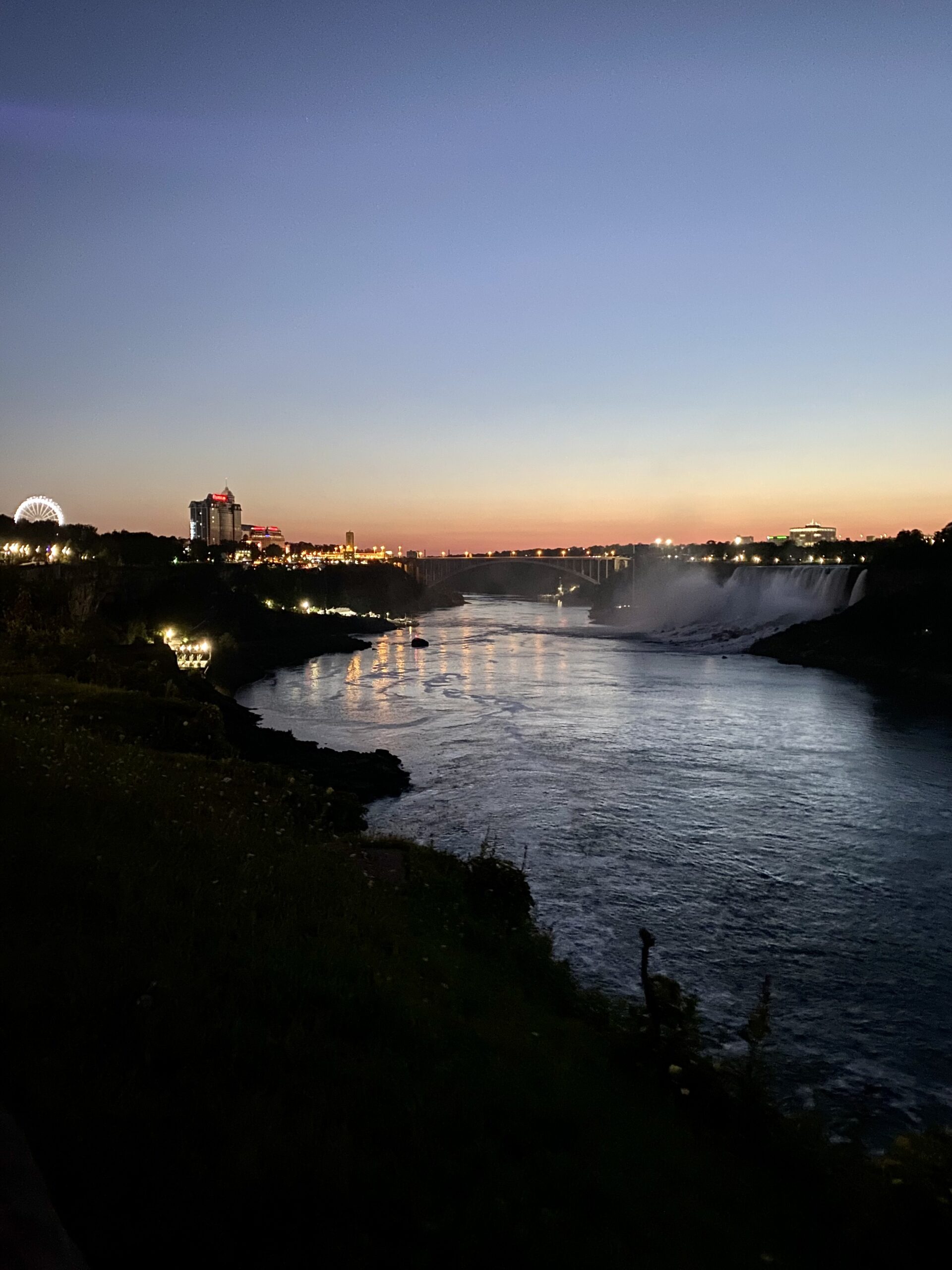 Niagara Falls by sunrise