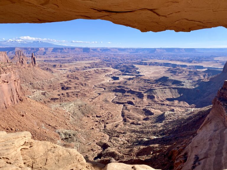 Blick von der Mesa Arch