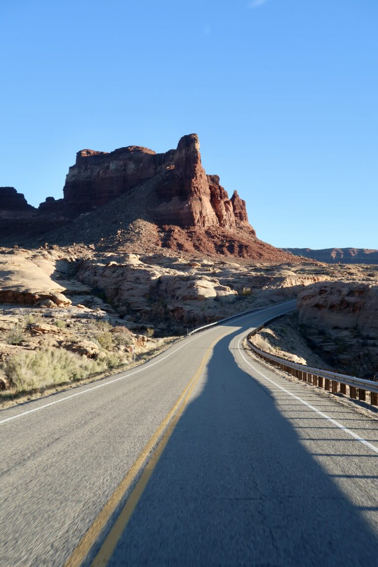 Straße durch den Glen Canyon
