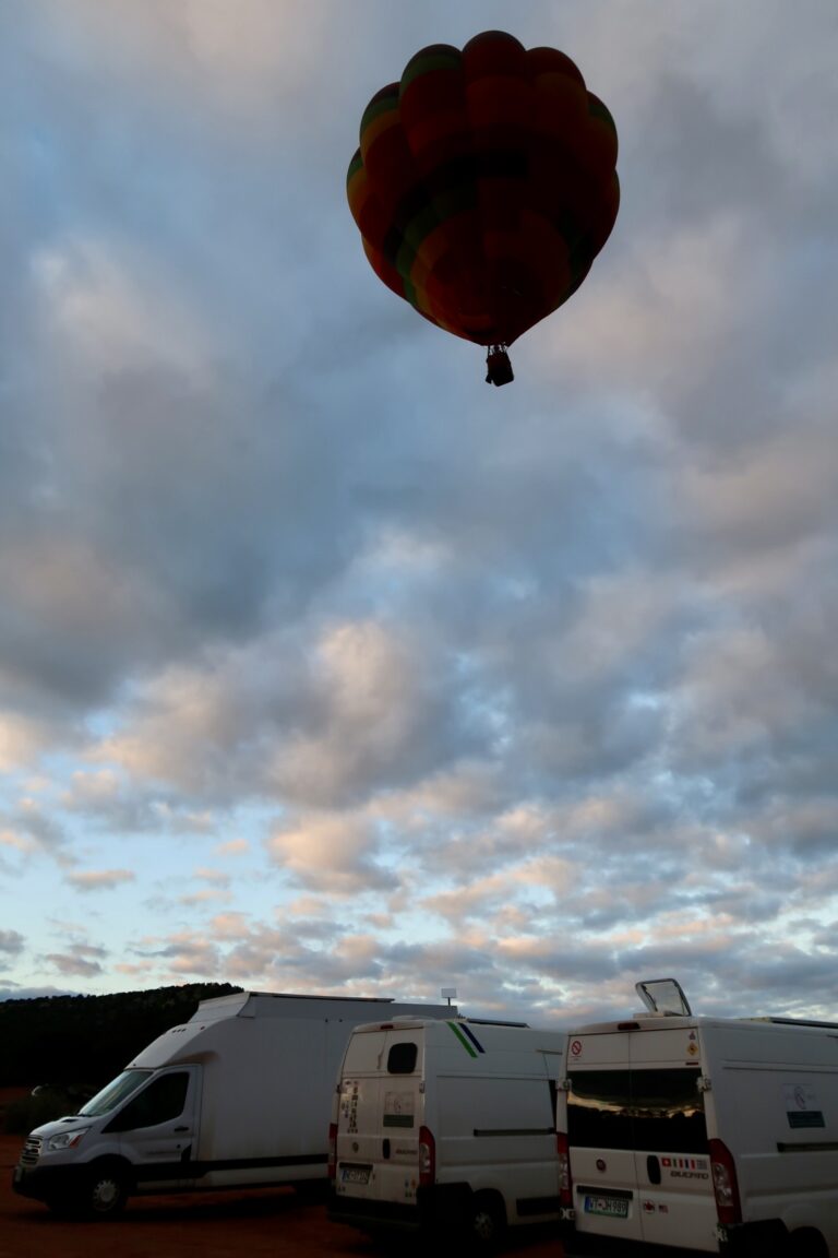 Morgendliche Ballonfahrten