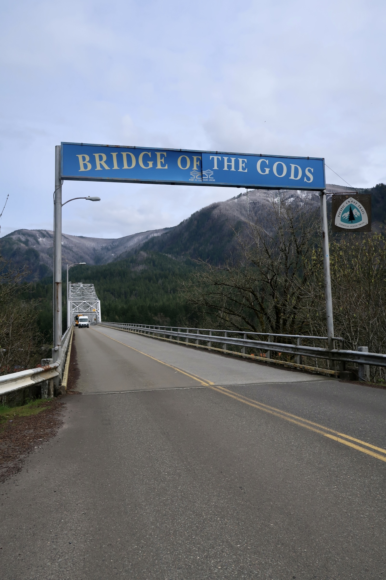 Brücke zwischen Oregon und Washington