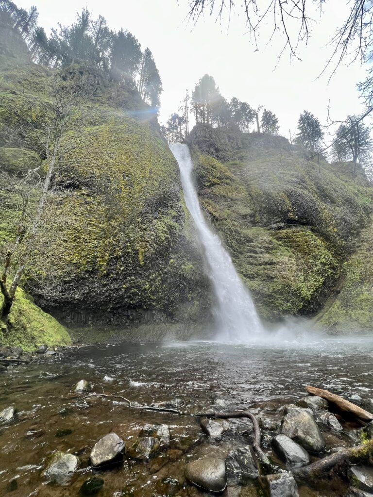 Wasserfall in der Columbia River Gorge